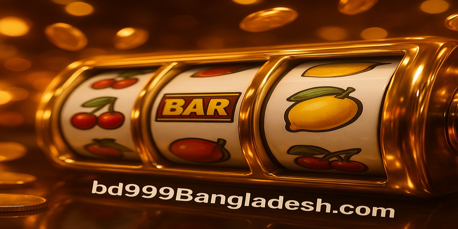 স্লট খেলার সময় উত্তেজিত নারী